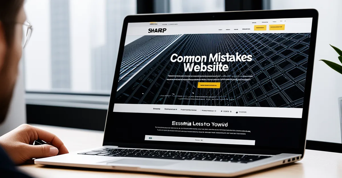 Erros a evitar na criação do site da sua empresa: dicas essenciais para o sucesso online